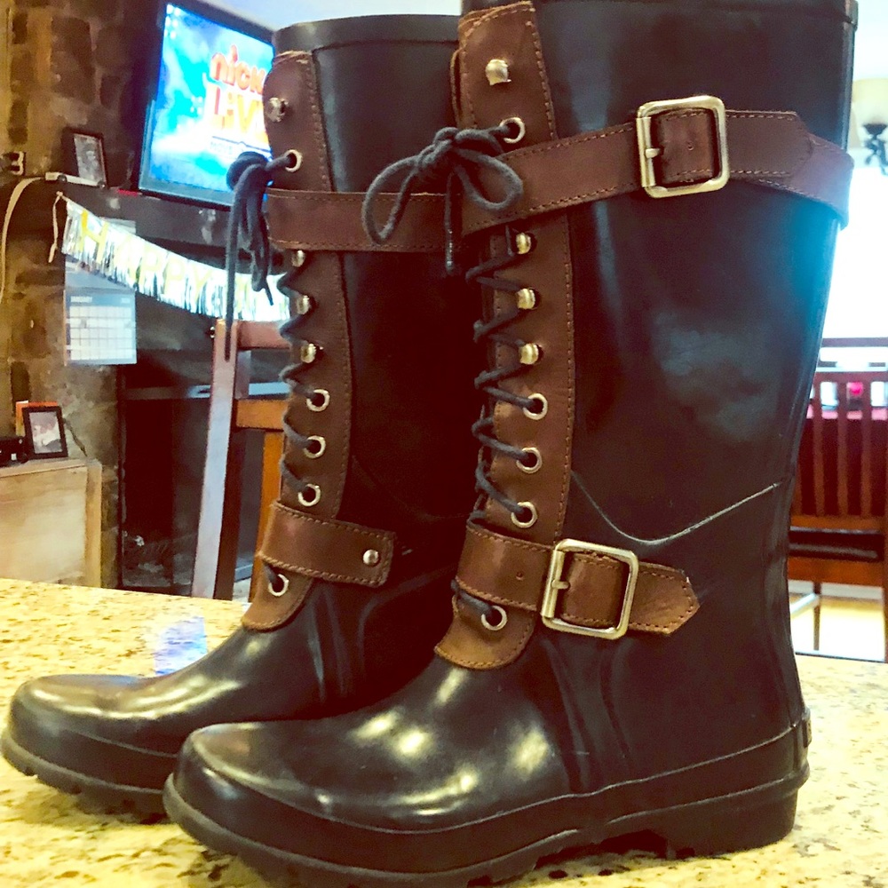 BCBG Maxazria rain boots. NWOT